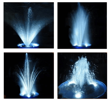 matala floating fountain lights