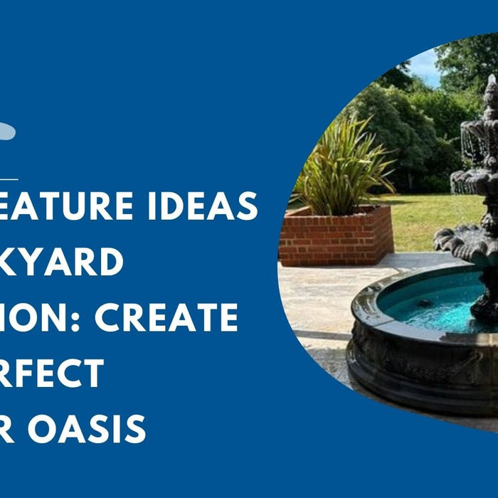 water feature ideas for backyard