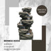 6 Tier Cascade Rock Water Feature Fountain and water flow