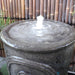 Anduze Urn Balinese Style water feature charcoal with LED