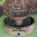 Aqua Fall Balinese style Fountain rust colour with water flow