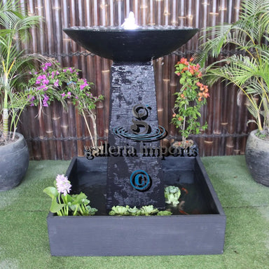 Aquarius water feature front view
