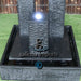 Atlantis Balinese Style Fountain charcoal upper view