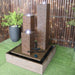Atlantis tower water Fountain rust right angle view
