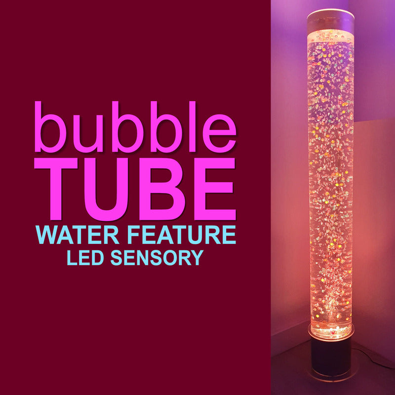 Bubble Tube Column Water Feature LED Sensory