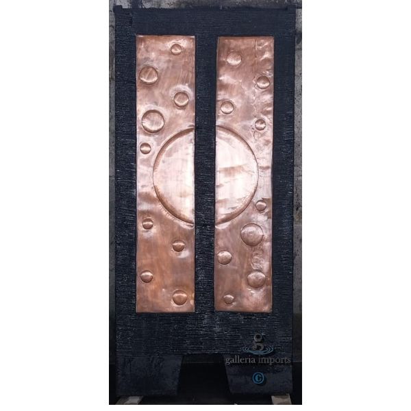 Bubble Copper Wall Fountain