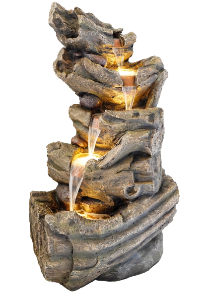Driftwood Water Feature Main View