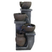 Columna Four Cascade Bowls Water Feature