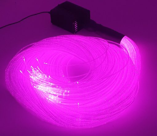 Fibre Optic Lighting Purple