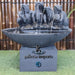 Frog Pond Bowl Fountain Charcoal front view