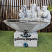 Frog Pond Bowl water feature with Water flow