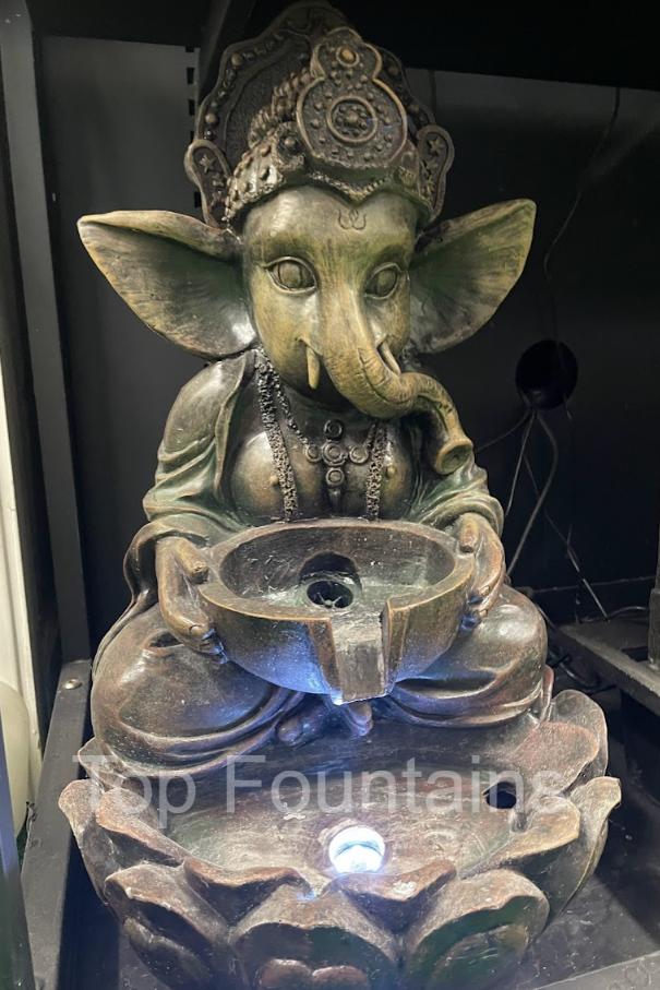 Grand Ganesha Water Fountain front view