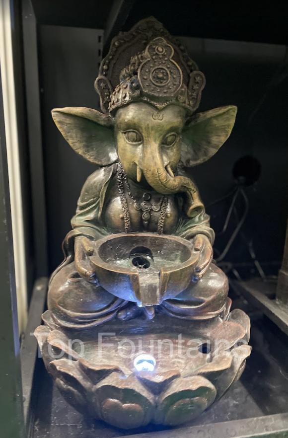 Grand Ganesha Water Fountain with LED