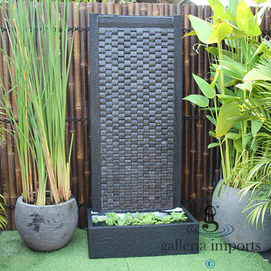 Laguna Wall Balinese Style Water Feature Front View