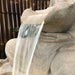 Large Meditating Buddha Water Feature Fountain Water Flow From Basin