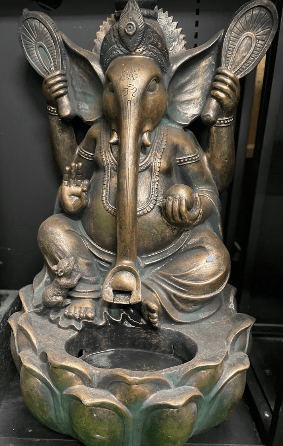Majestic Ganesha fountain Front View