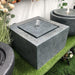 Modern Square Water Feature Fountain water flow