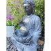 Mindful Glow Buddha Water Feature rignt view