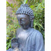 Mindful Glow Buddha Water Feature upper view