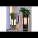 Rain Metal Pillar Water Feature Fountain outdoor and indoor views