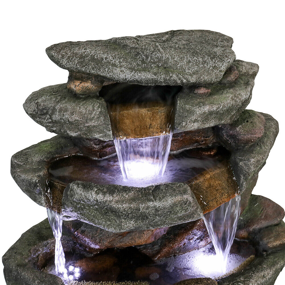 Rockflow Harmony fountain with LED lights