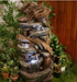 Rocky Forest 5 Tier fountain Slight left view