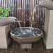 Rust Double Wave Fountain cascade water