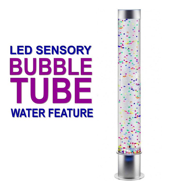 Sensory attraction and Bubble Tube Column Water Feature