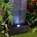 Slate Trickle Wall Water Feature Fountain Lower view