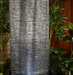 Slate Trickle Wall Water Feature Fountain Close view