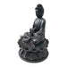 solar powered buddha water feature sideview