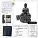 Solar Buddha Water Feature Fountain Solar