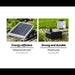 Solar Water Feature 5-Tier Fountain Solar Panel and Pump