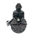 Solar Buddha Water Feature Fountain Whitebackground Upview