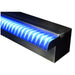 Stainless Steel Water Wall Blade Blue LED