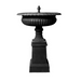 Toulouse Cast Iron Urn Water Feature Fountain Black