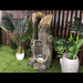 Tree Trunk Cascade Log Water Feature Right View