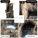 Tree Trunk Cascade Log Water Fountain Water Feature Four close look