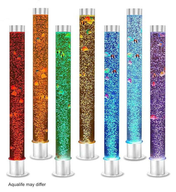 Variety of colours Bubble Tube Column Water Feature
