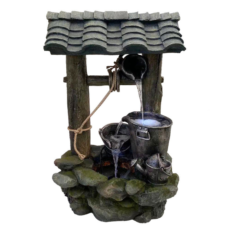 Wishing Well Water Feature Fountain