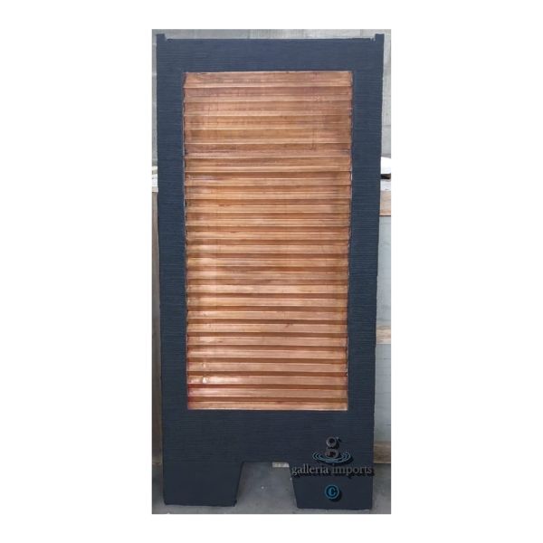 Zig Zag Copper Wall Water Feature