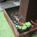 Aquarius Water Feature Fountain with gold fish