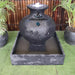 florentine urn fountain with LED