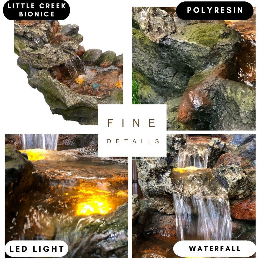 Four Features of Little Creek Water Feature