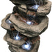 6 Tier Cascade  Rock Water Feature Fountain Middle section