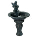 Angel Solar Cascading Water Feature Front View