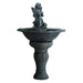 Angel Solar Cascading Water Feature in white backgroun