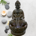 Large Sitting Buddha Water Feature Fountain with background