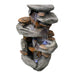 Rainforest Cascade Rock Water Feature upper view